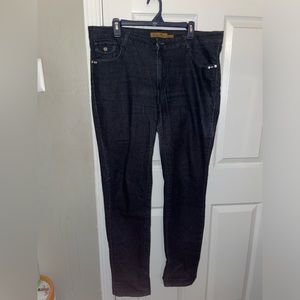 Embellished pocket denim jeans